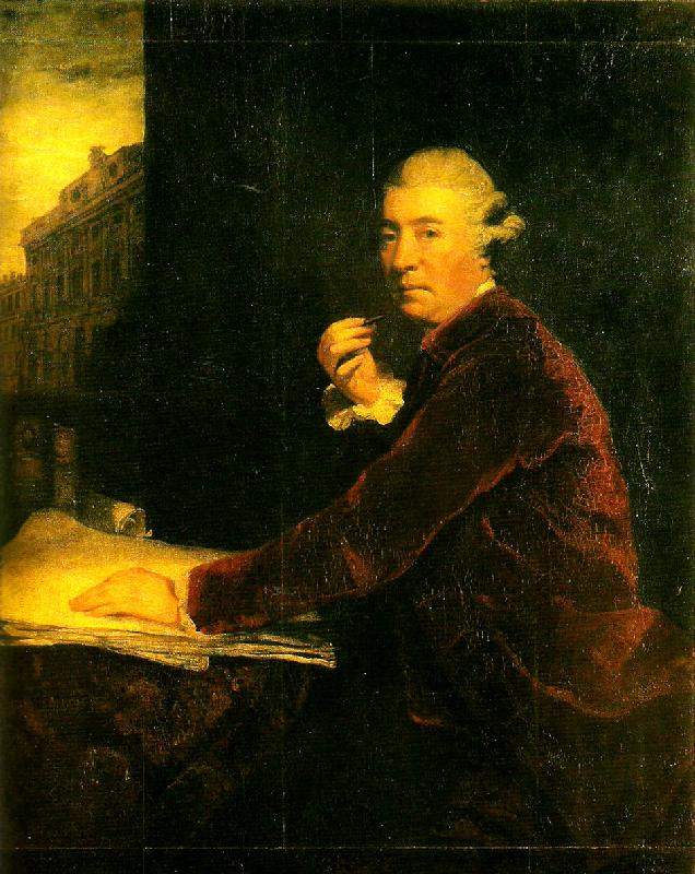 Sir Joshua Reynolds sir william chambers ra oil painting picture